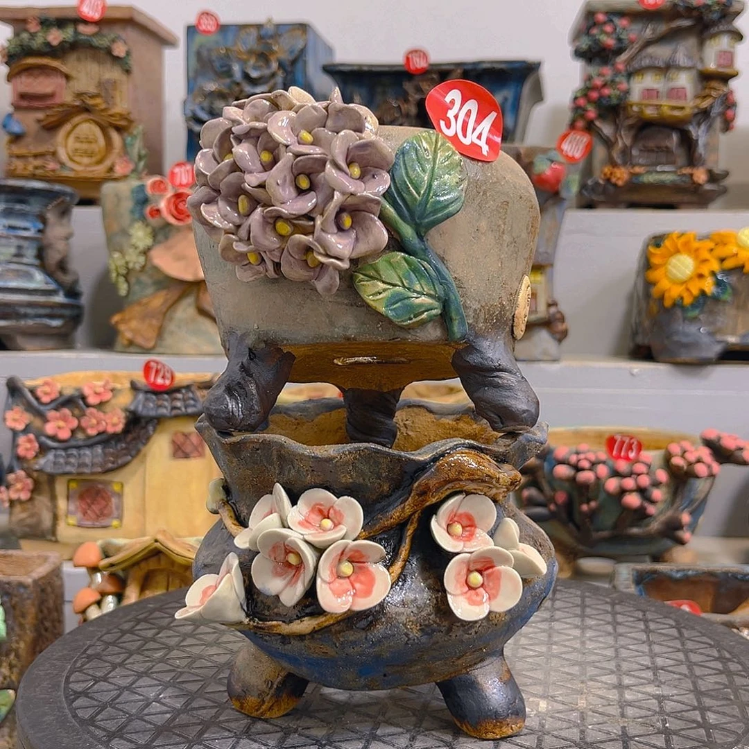 微瑕304 号陶然花器厂家直销