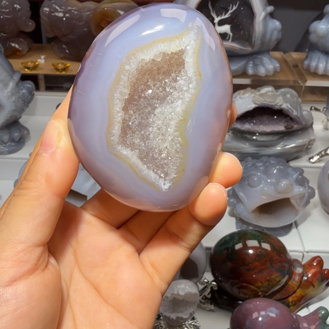 玛瑙/玉髓未镶嵌摆件