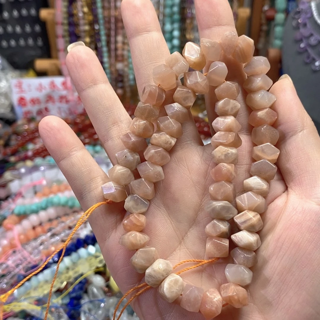 足银镀金镶嵌玛瑙/玉髓珠宝半成品太阳冲角一条卡10mm