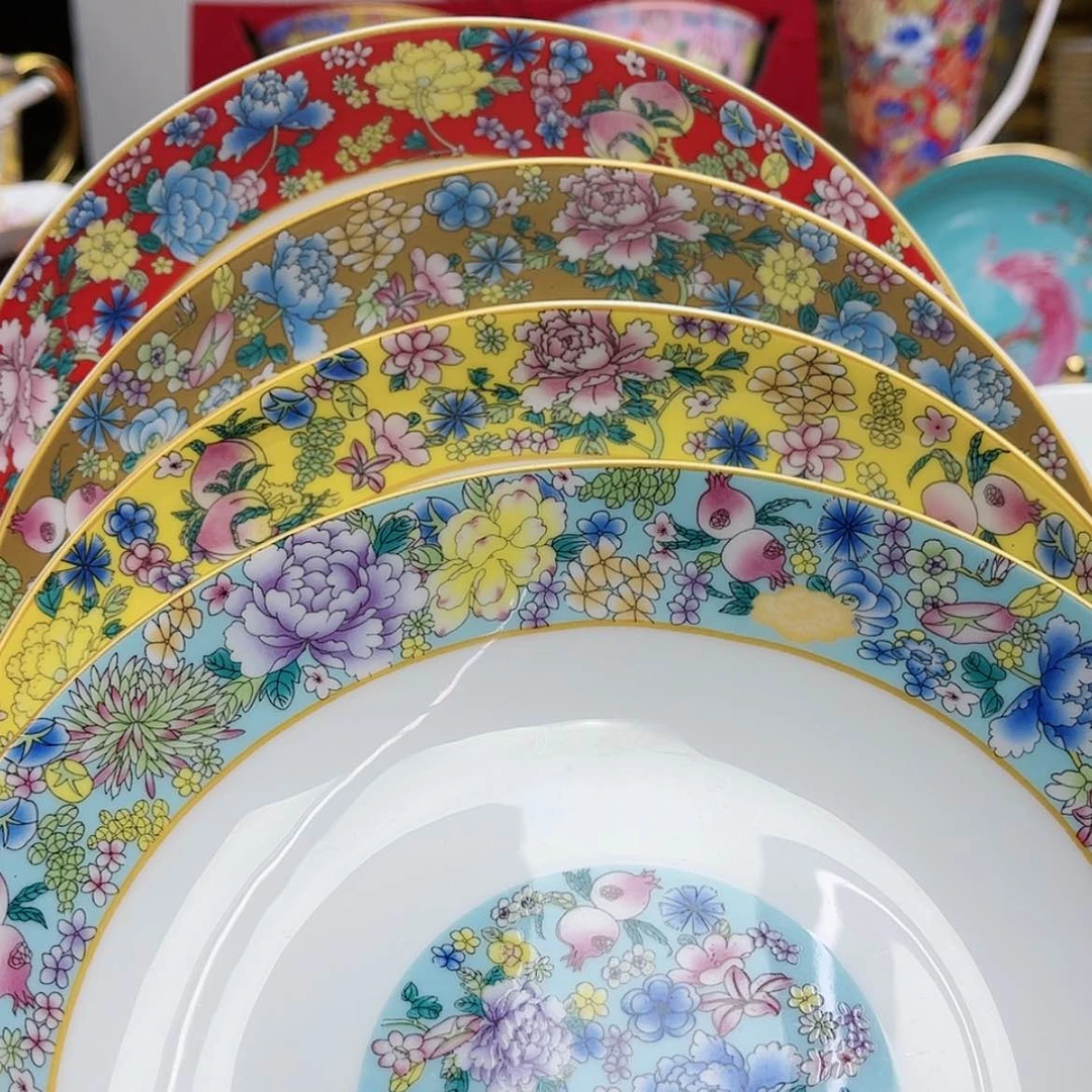 【闪购商品】珐琅8寸4个………………