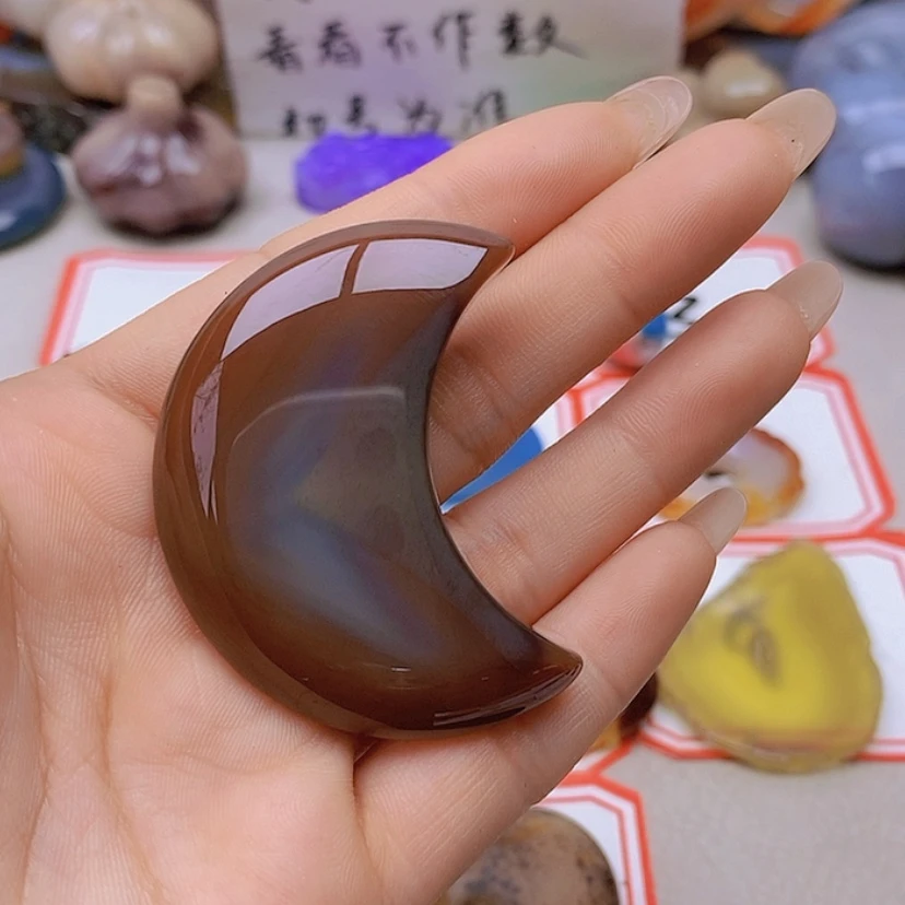 【闪购商品】未镶嵌玛瑙/玉髓珠宝半成品小***麻