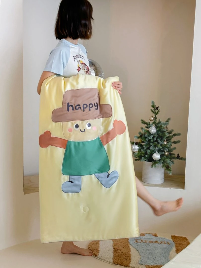 【babyhousex瑞爱福】双面100%兰精天丝贴布绣工艺夏凉被可机洗