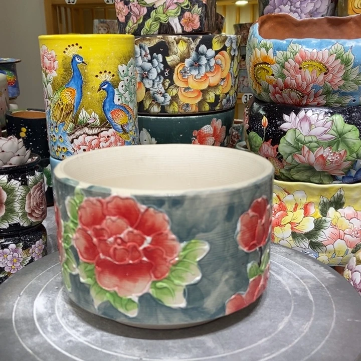 景德镇艺术手绘作品