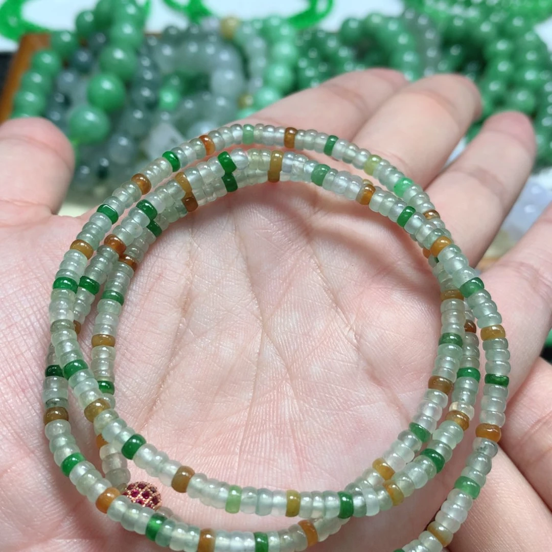 未镶嵌手链翡翠翡翠