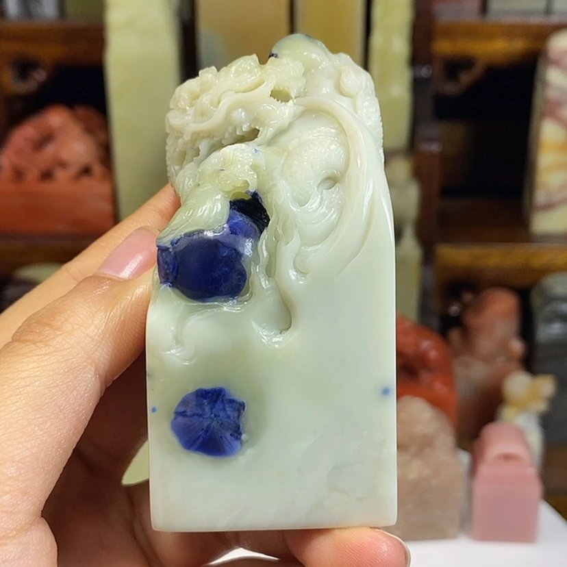 【闪购商品】青田石印石乌**若