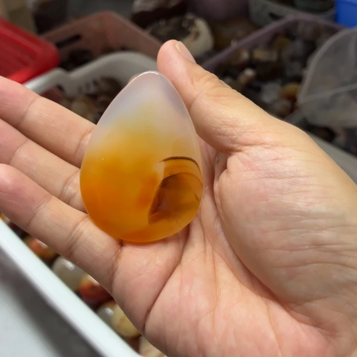 玛瑙/玉髓吊坠(不含链)未镶嵌