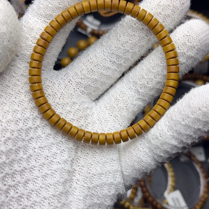 紫金鼠手串纯肉纯色药片6尺入门级练手串福利暴力归圆