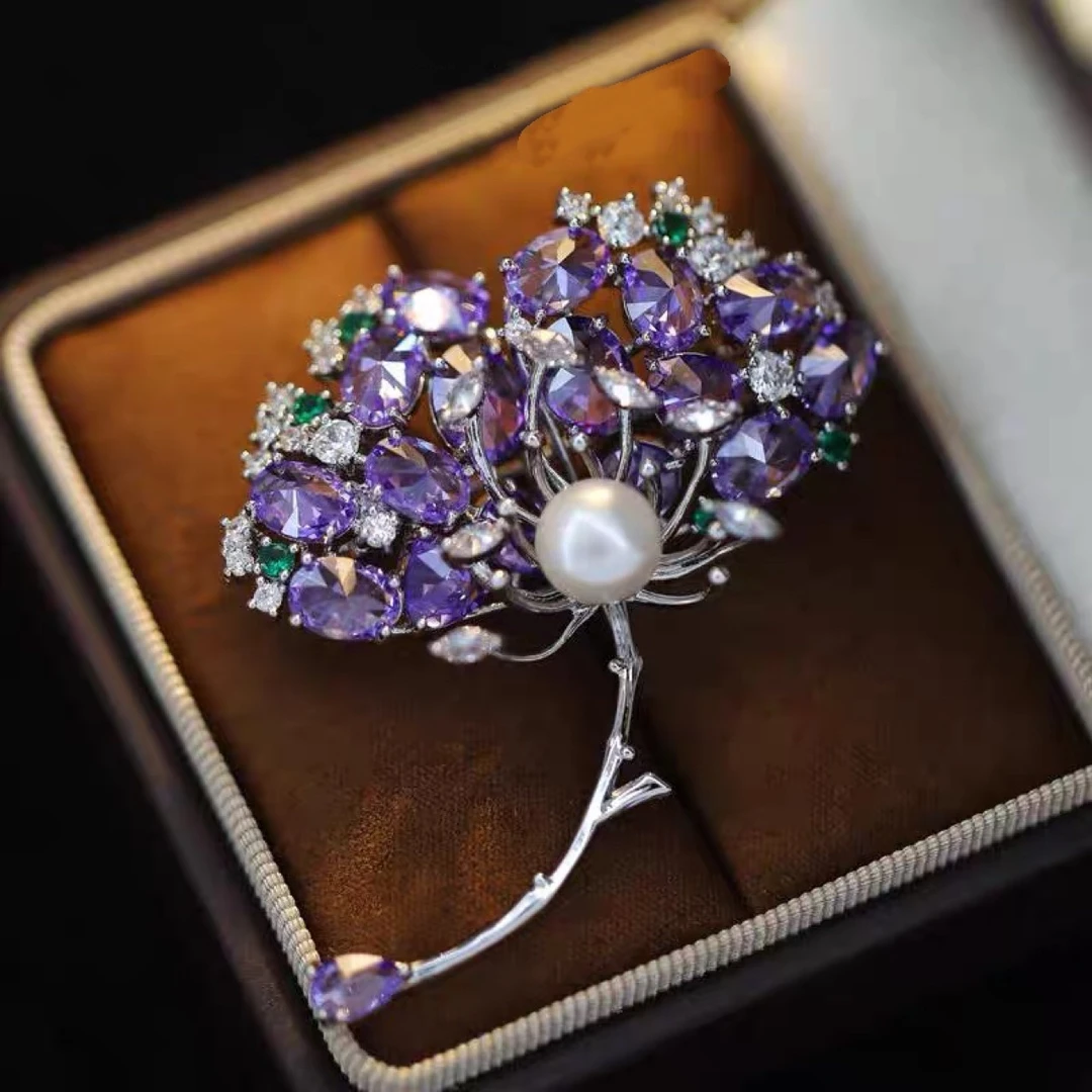 铜合金胸针 设计师高定款【三生有杏】高级气质优雅银杏叶胸针