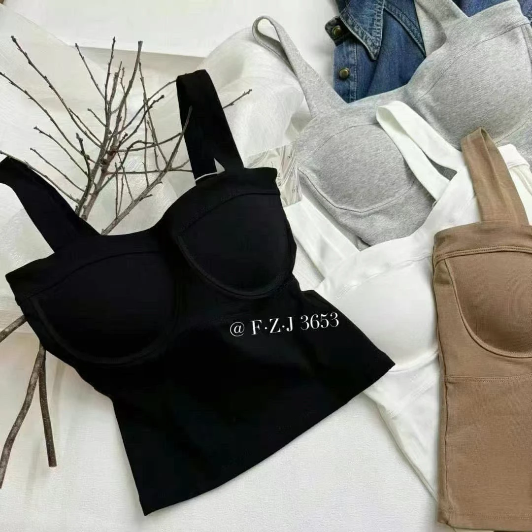 2025夏季集合美背吊带早春时尚防走光集合集合