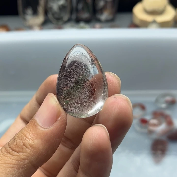 未镶嵌吊坠(赠链)水晶相**灰