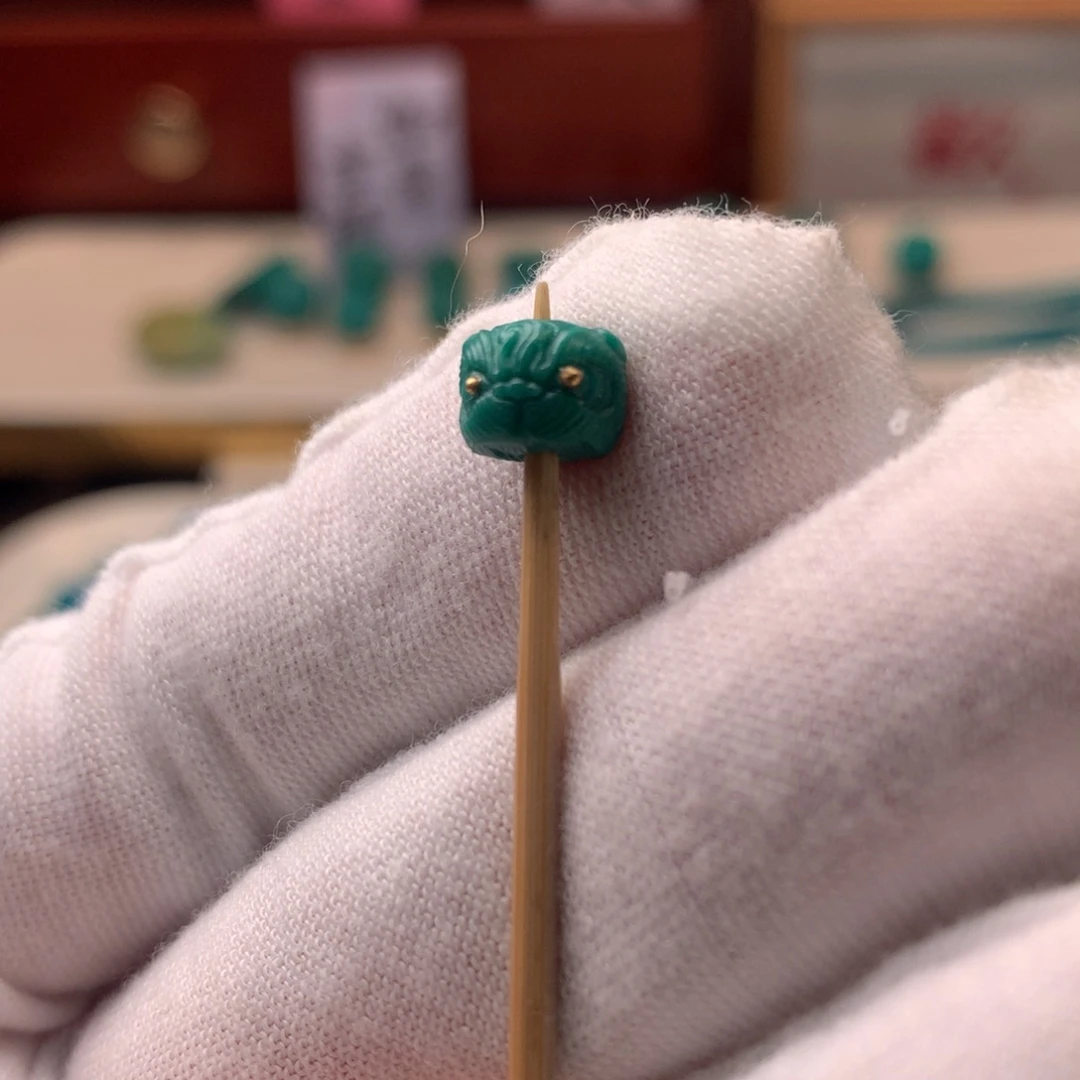 绿松石未镶嵌配饰j