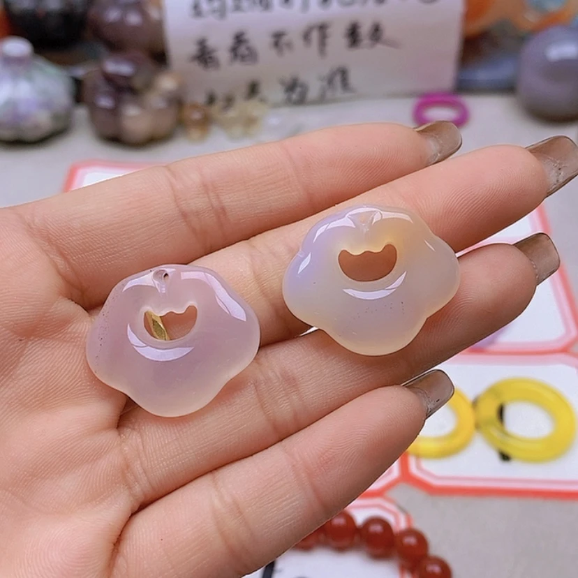 【闪购商品】未镶嵌玛瑙/玉髓珠宝半成品木*