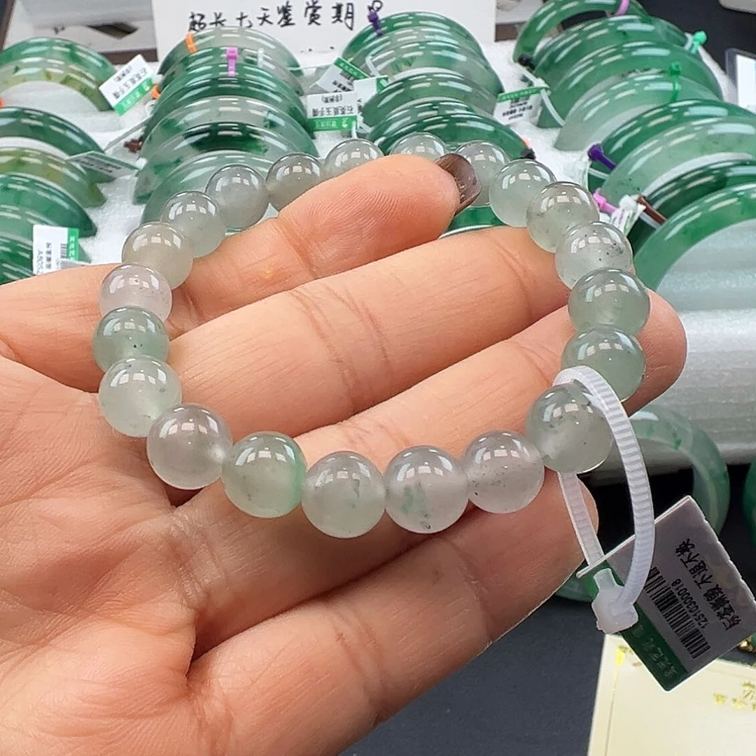 未镶嵌手镯石英质玉