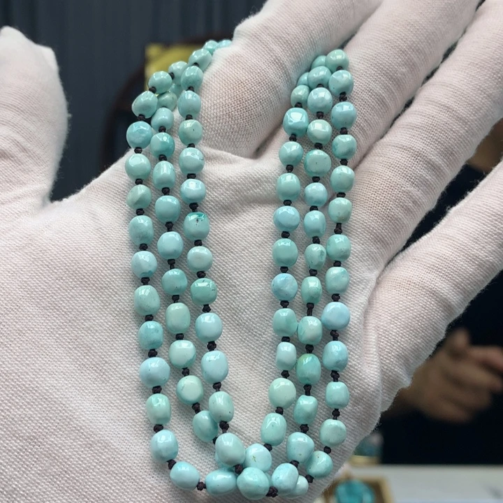 绿松石未镶嵌长链