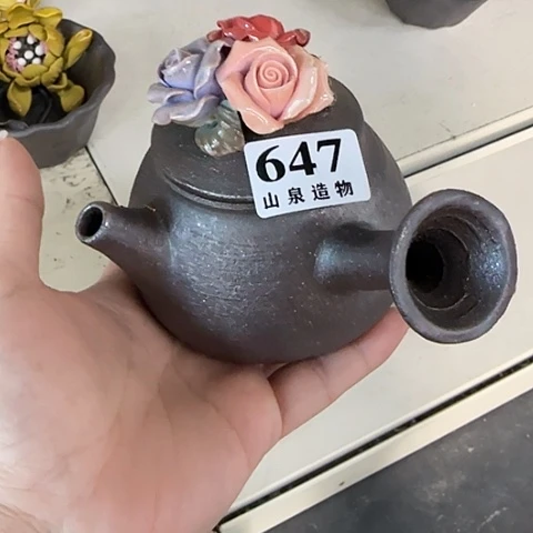 無***心山泉造物手工制作柴烧647