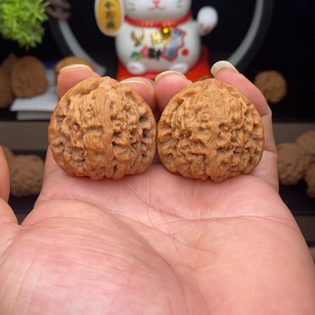 文玩核桃把件38南疆石