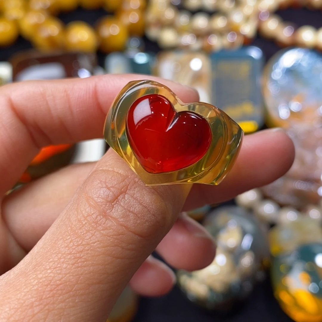 琥珀未镶嵌颈饰内径19mm「不支持退换」