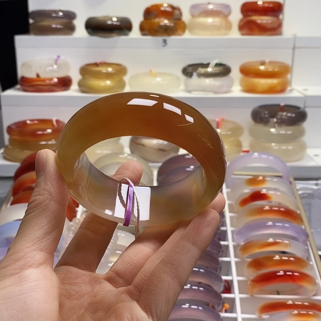 玛瑙/玉髓未镶嵌手镯