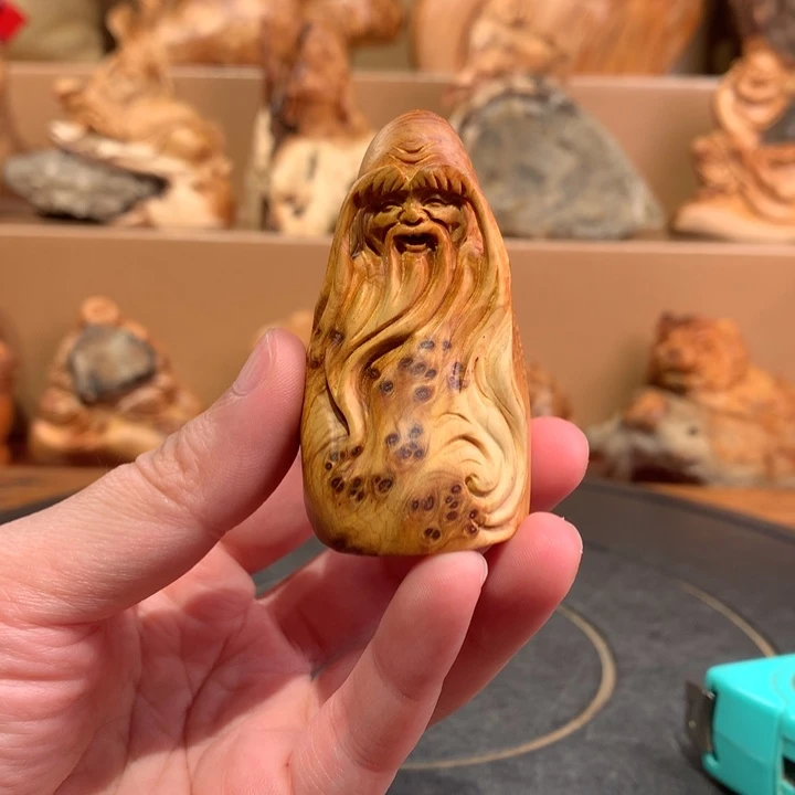 柏木（崖柏）根雕摆件