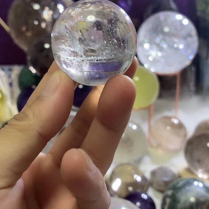 摆件未镶嵌水晶千层幽灵