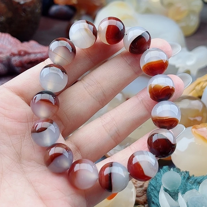 宸***玛瑙未镶嵌手饰吊坠