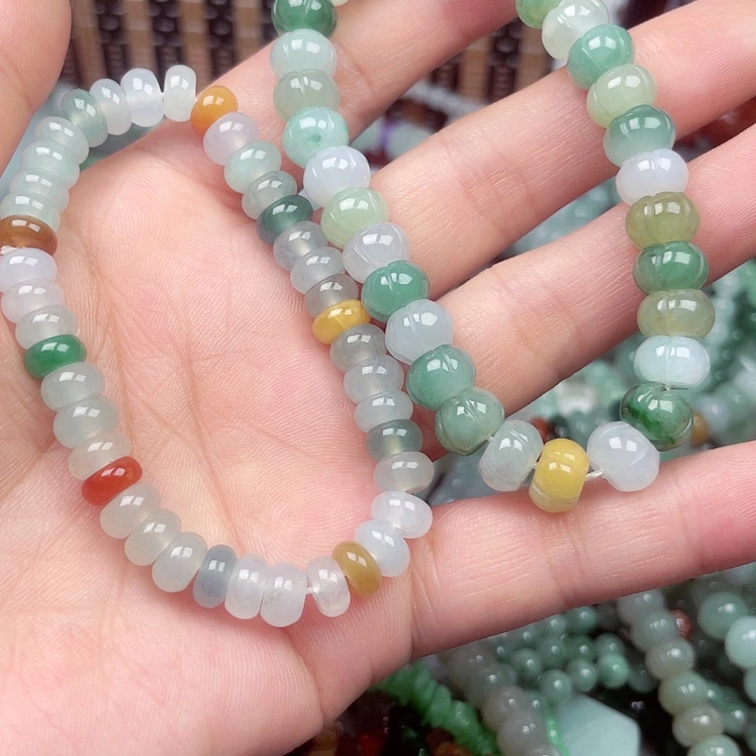 丰***杉翡翠未镶嵌颈饰翡翠