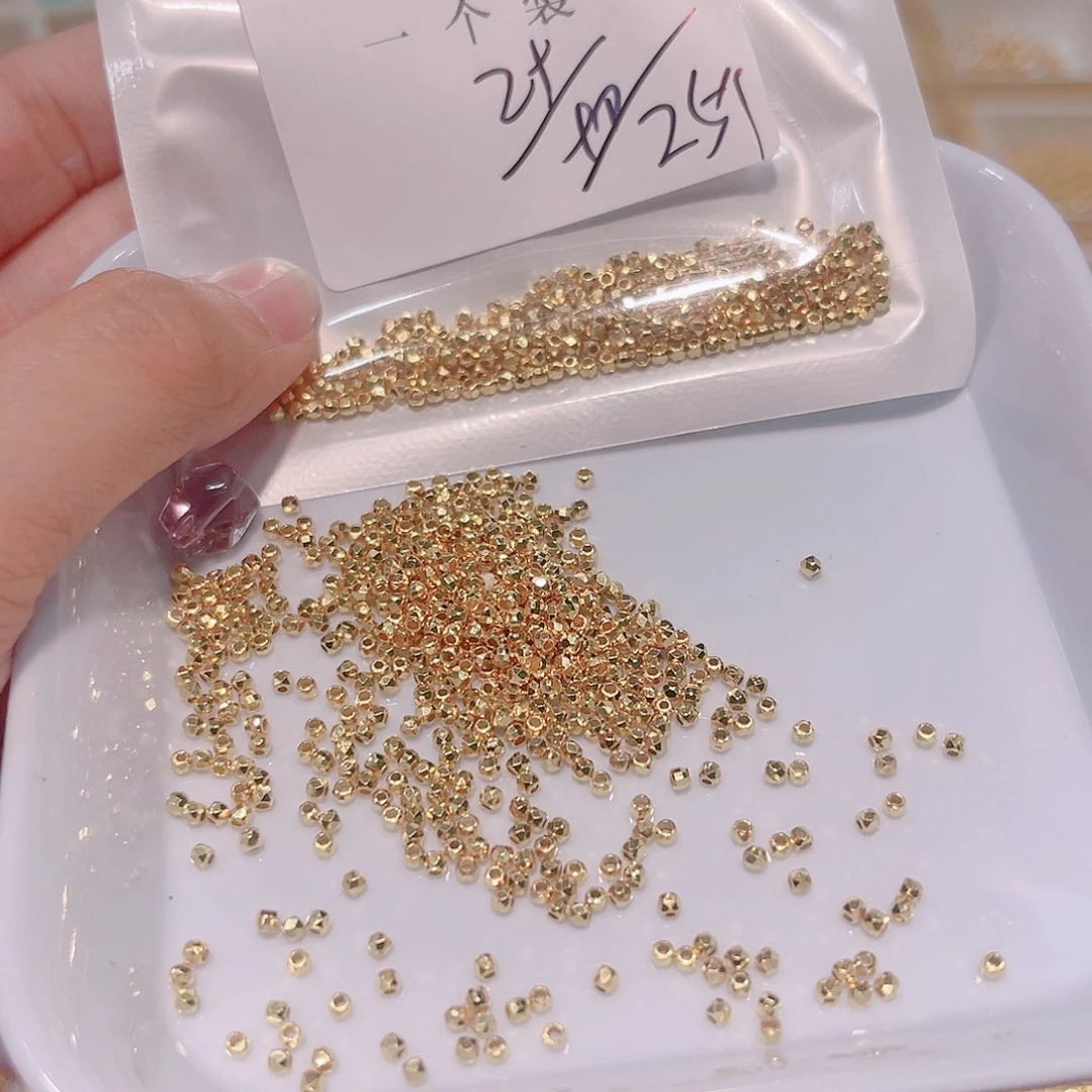 紫晶珠宝半成品银S925镀金镶嵌58