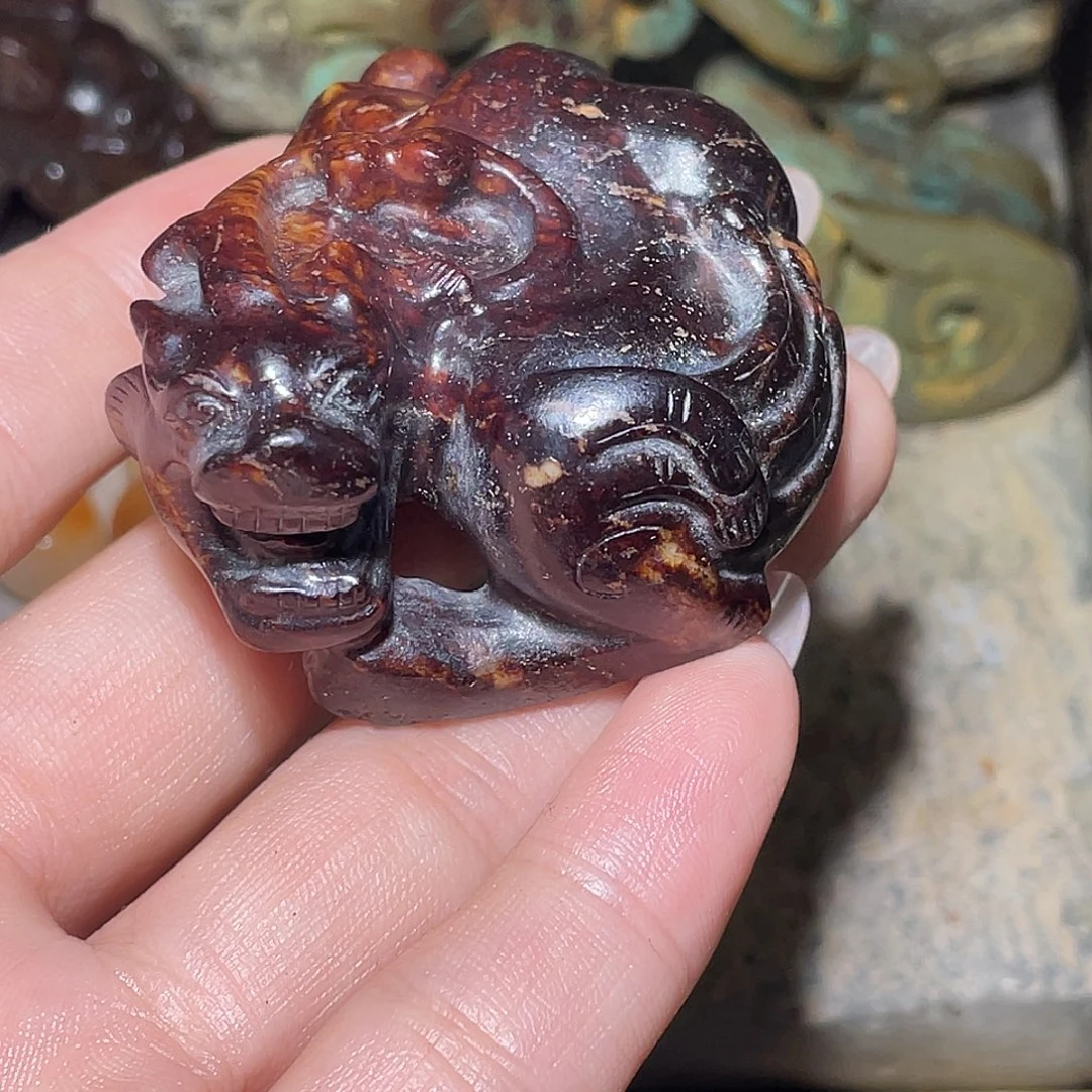 用***4和田玉（糖玉）未镶嵌挂件