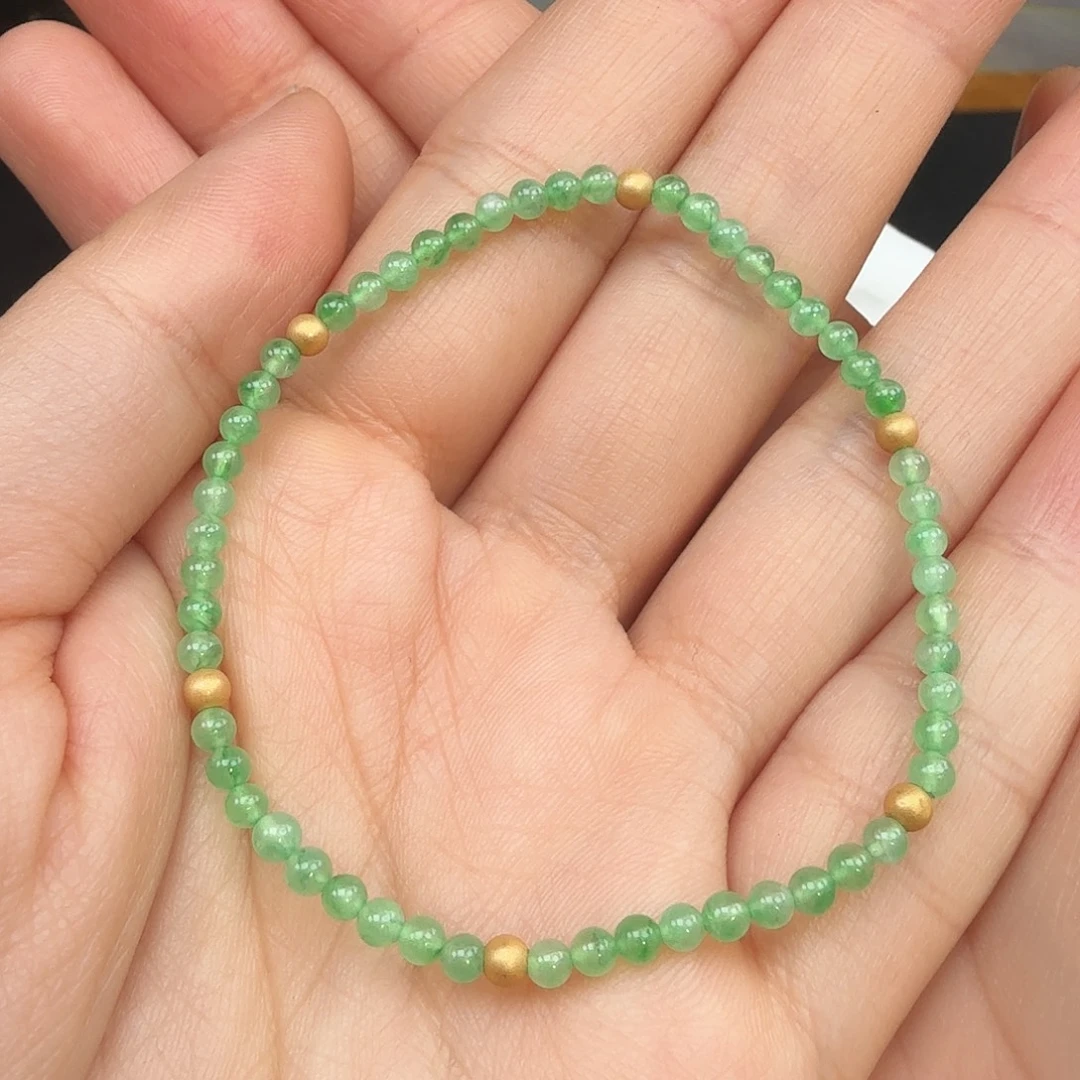 翡翠未镶嵌颈饰珠珠