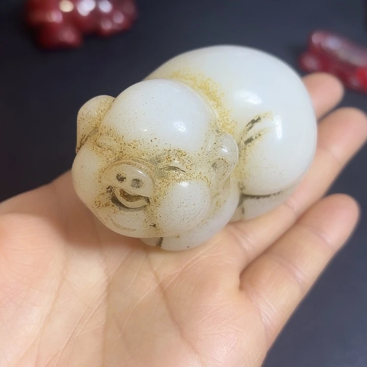 白玉菩提把件一一一一