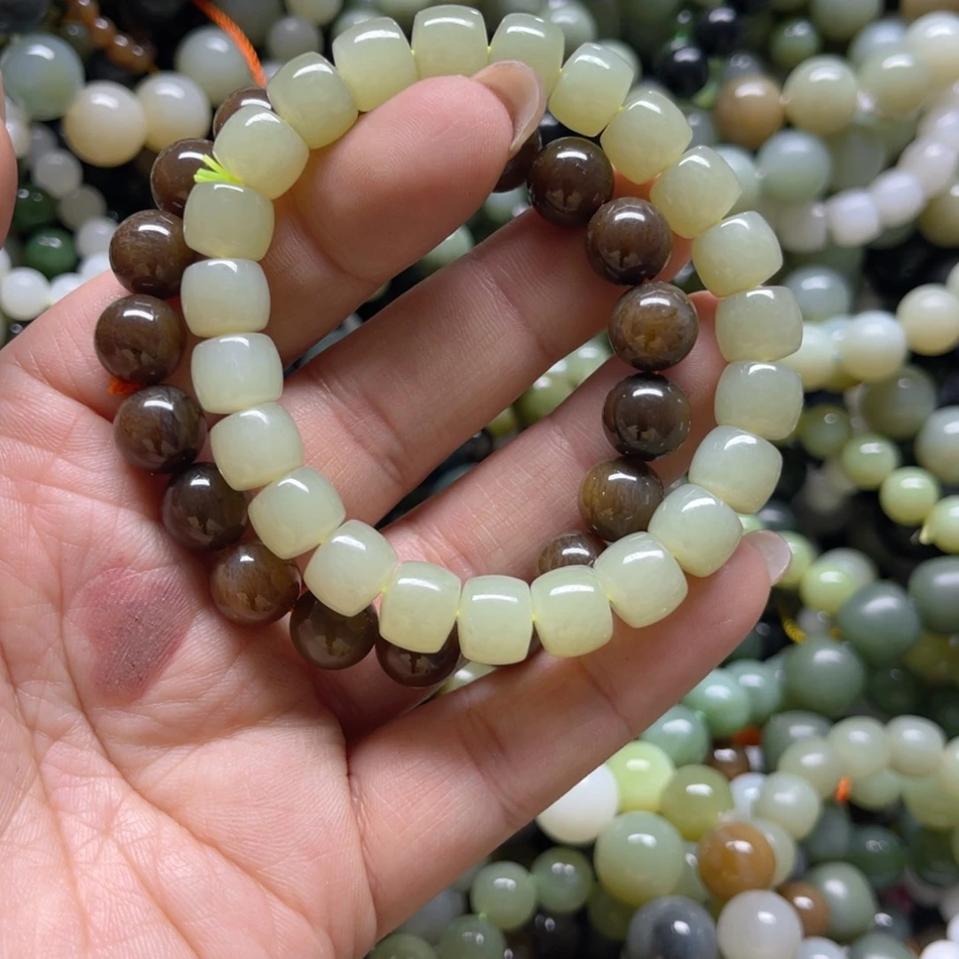 和田玉手链未镶嵌