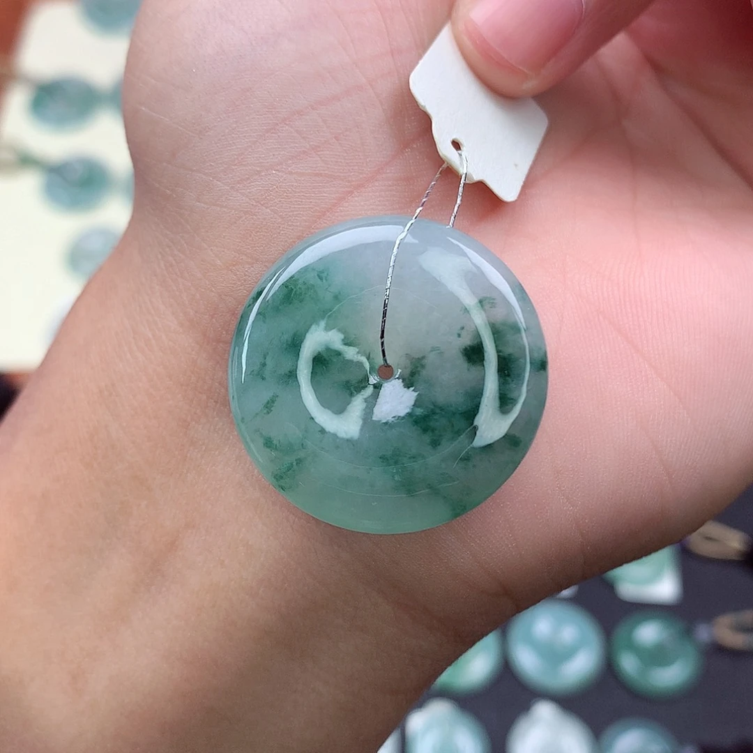 颈饰未镶嵌翡翠10 尺寸29-6