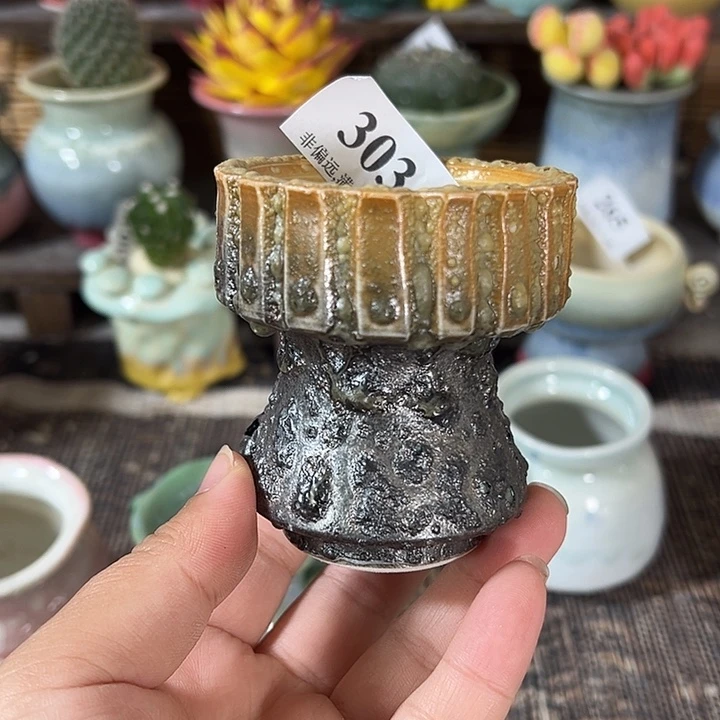 口6 手工花盆满30包邮