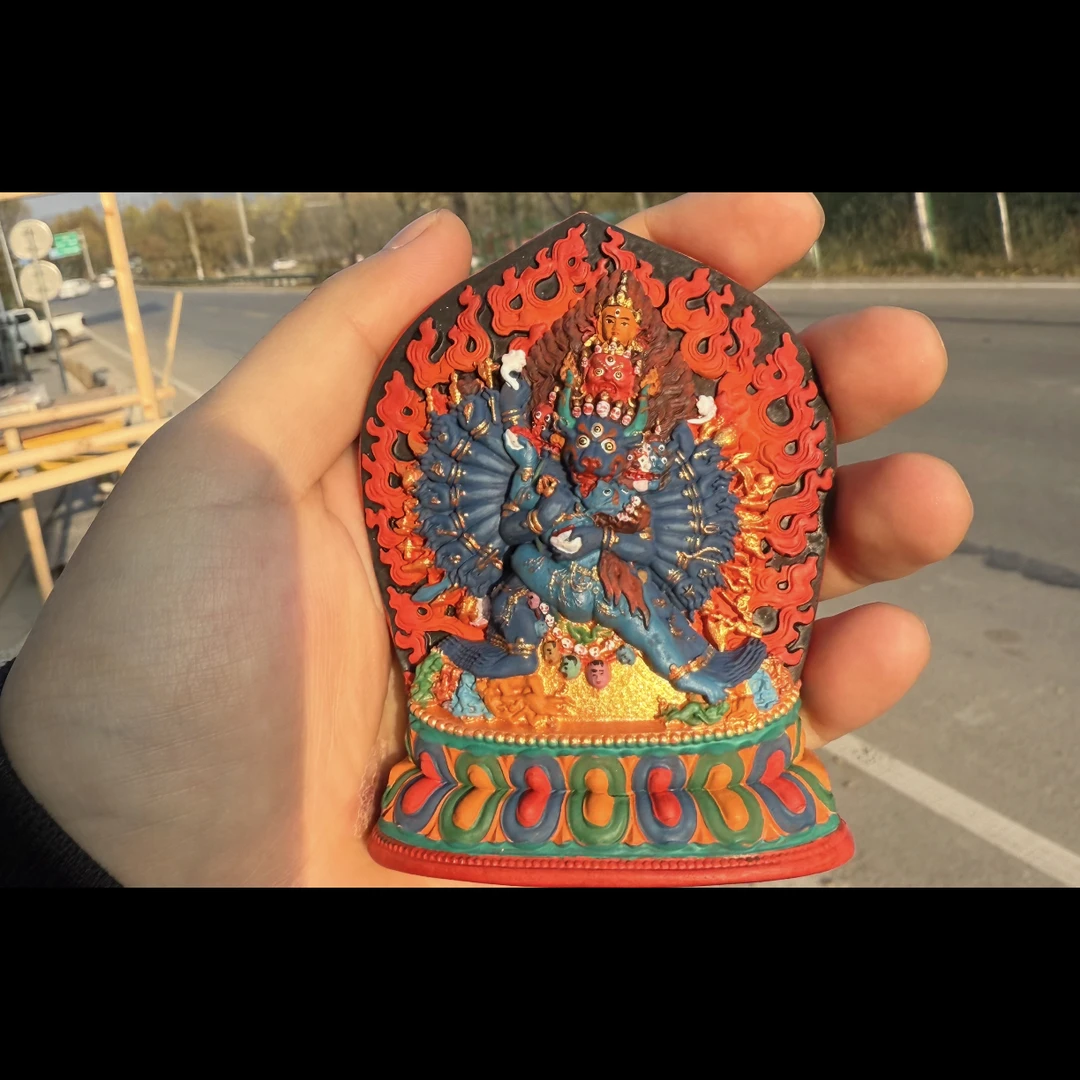 纯手工彩绘大号擦擦青海画师直发