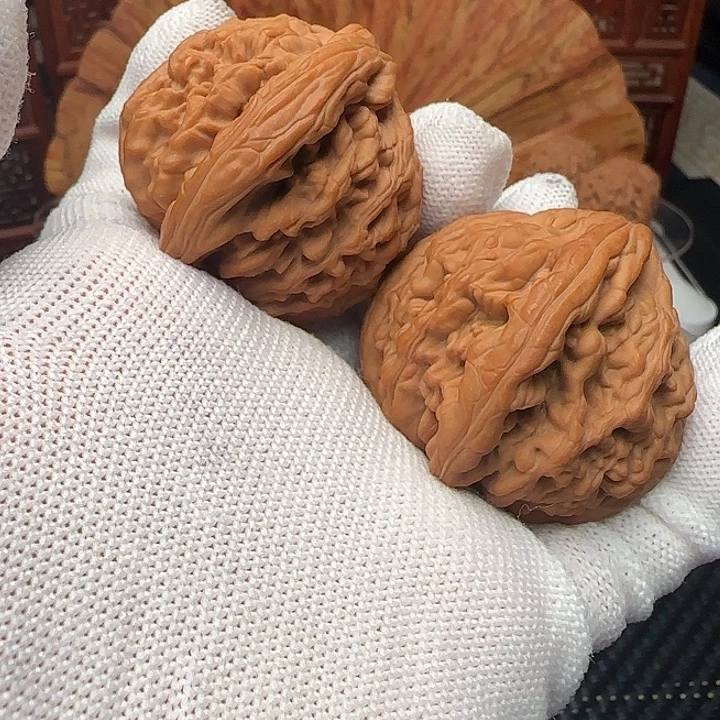 吊坠文玩核桃全品虎头王48