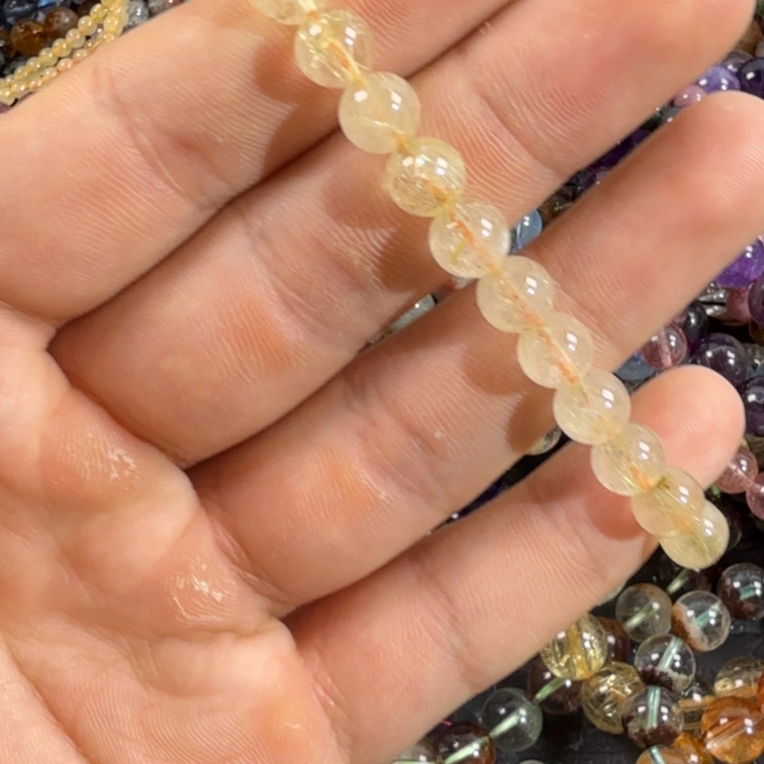 水晶手链未镶嵌天然