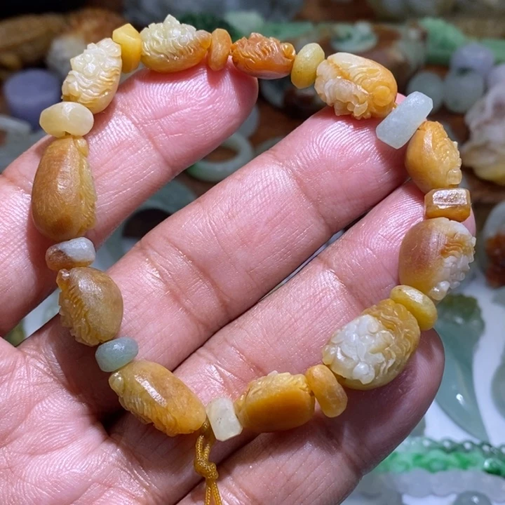 定制翡翠未镶嵌毛货