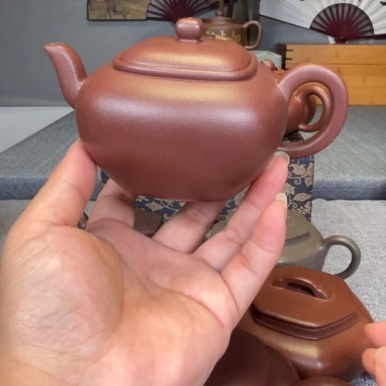 段泥茶壶宜兴紫砂