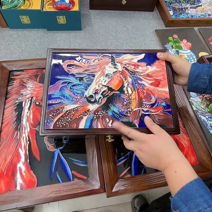 陶瓷板画20/30收纳盒单层