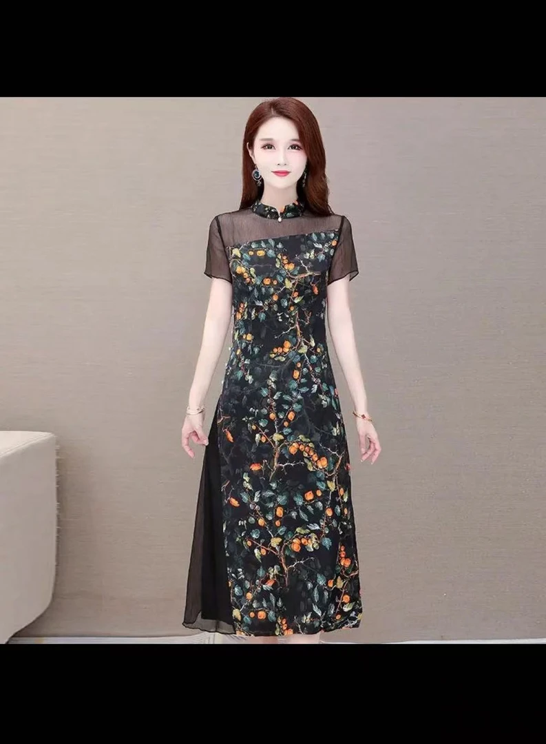 【喜莱舫】高端原创苏派手工旗袍  1988-T