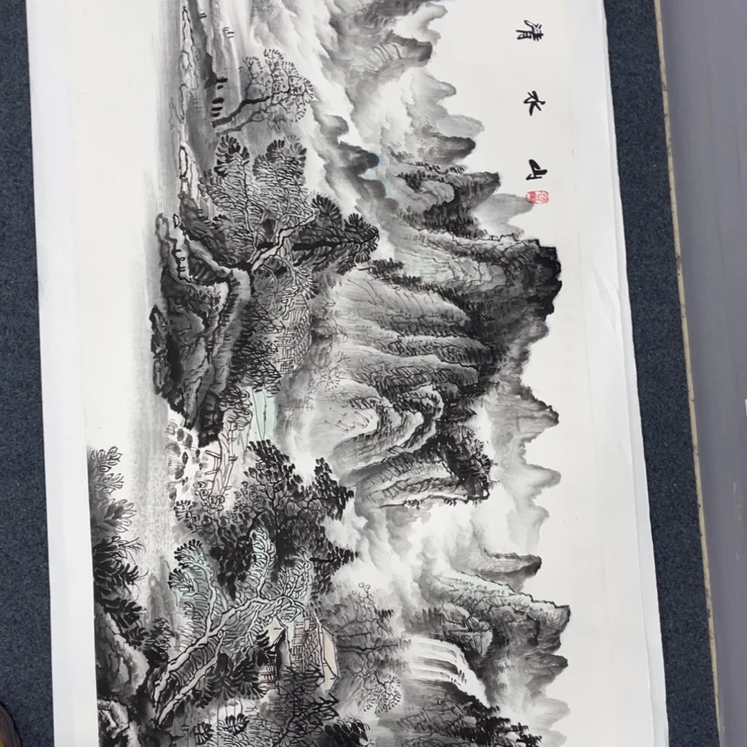 国画手绘画作品和绘画