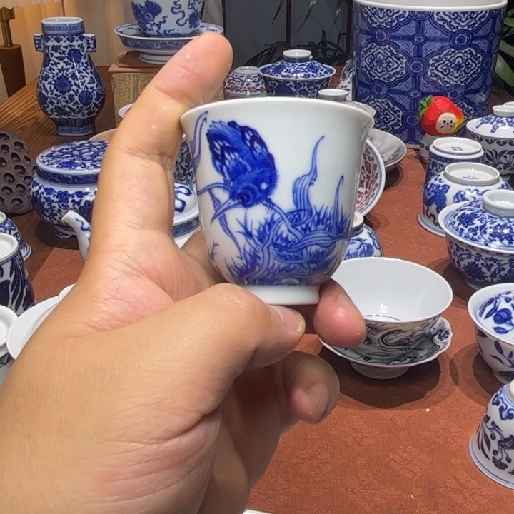 景德镇陶瓷手绘杯子