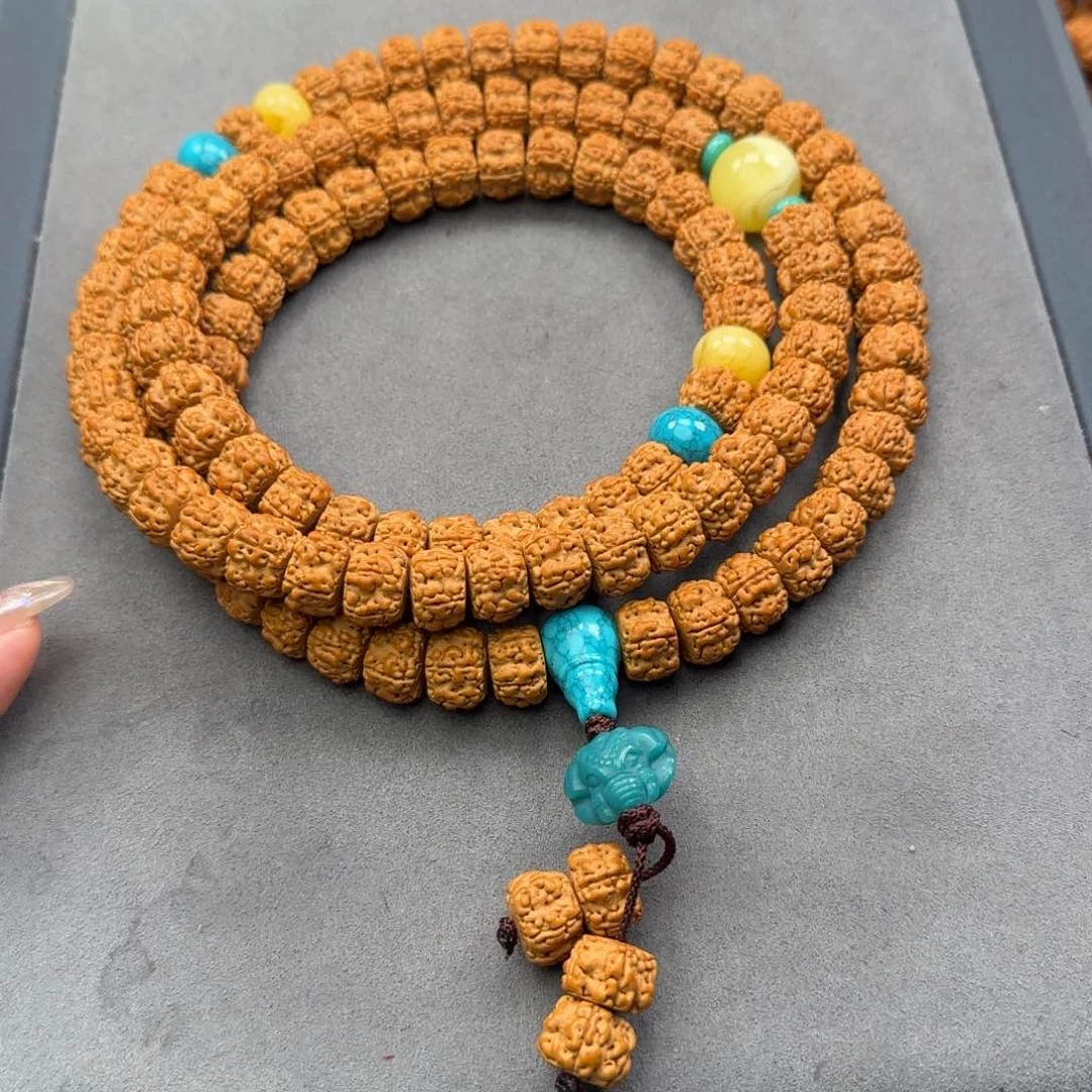 金刚菩提吊坠盘龙