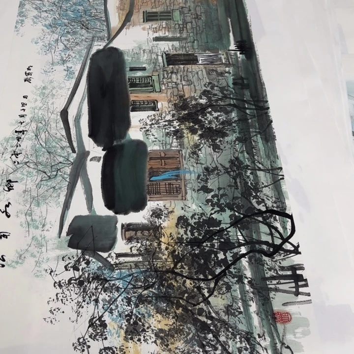 国画花鸟的翅膀和翅膀是