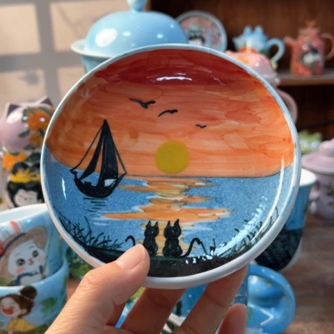 炉景德镇釉下手绘陶瓷