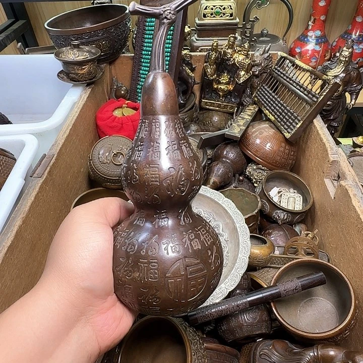 铜器办公室茶室摆件