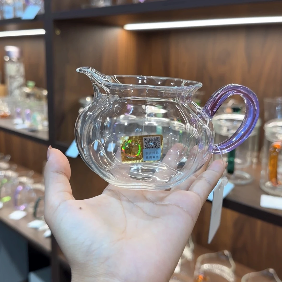 禾器纳福浅紫色公道杯