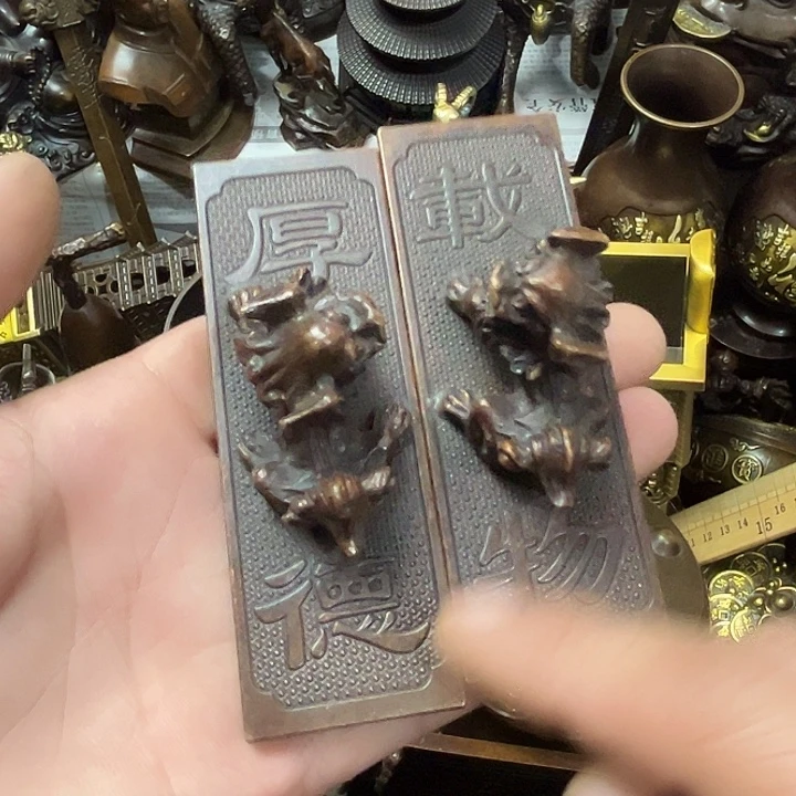 顺顺利利，铜器摆件