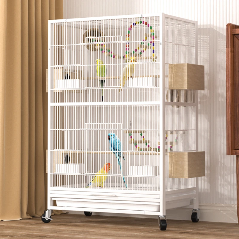 鸟笼2025大型鸟笼子家用小号中号大号豪华绣眼鹦鹉八哥专用笼子