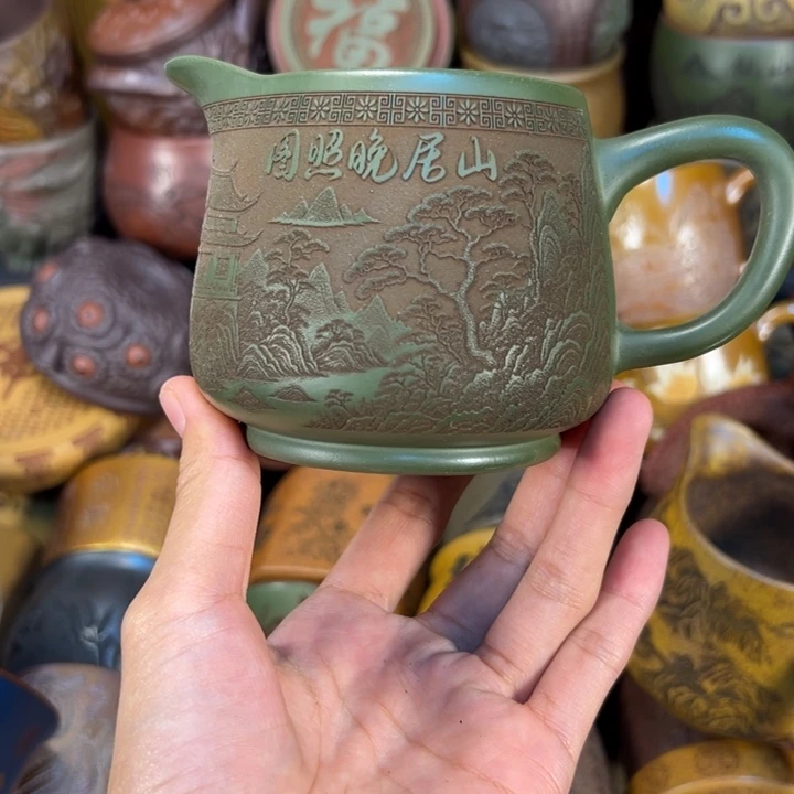 茶杯紫砂宜兴紫砂杯子